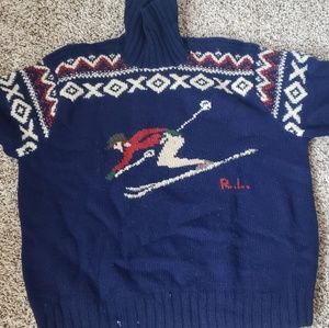 Authentic Polo Sky 100%wool